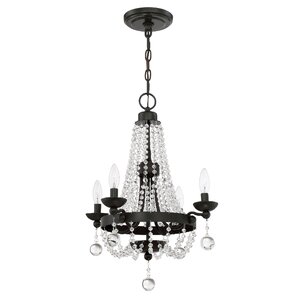 Moreell 4-Light Crystal Chandelier