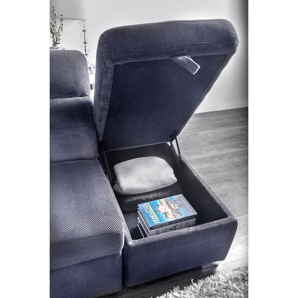 Gorski Transitional Ottoman By Ebern Designs Best #1