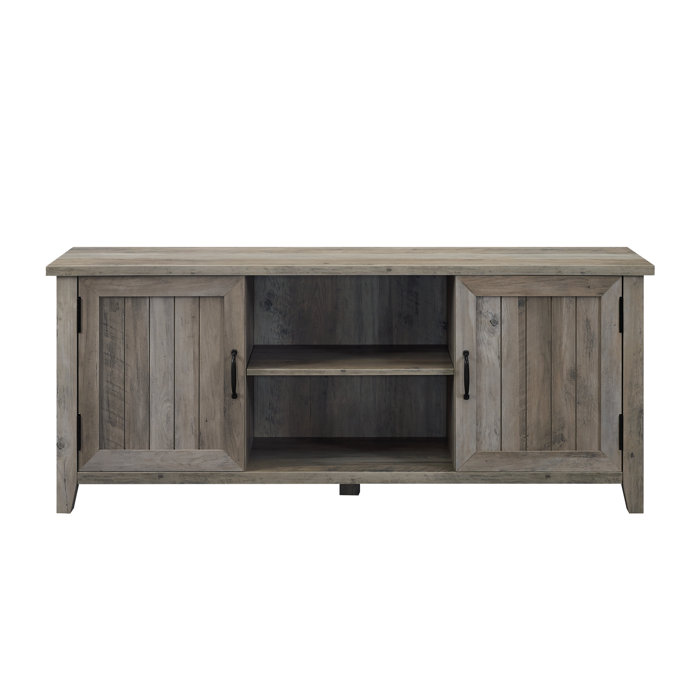 Gracie Oaks Schramm Cabinet Enclosed Storage Tv Stand For Tvs Up