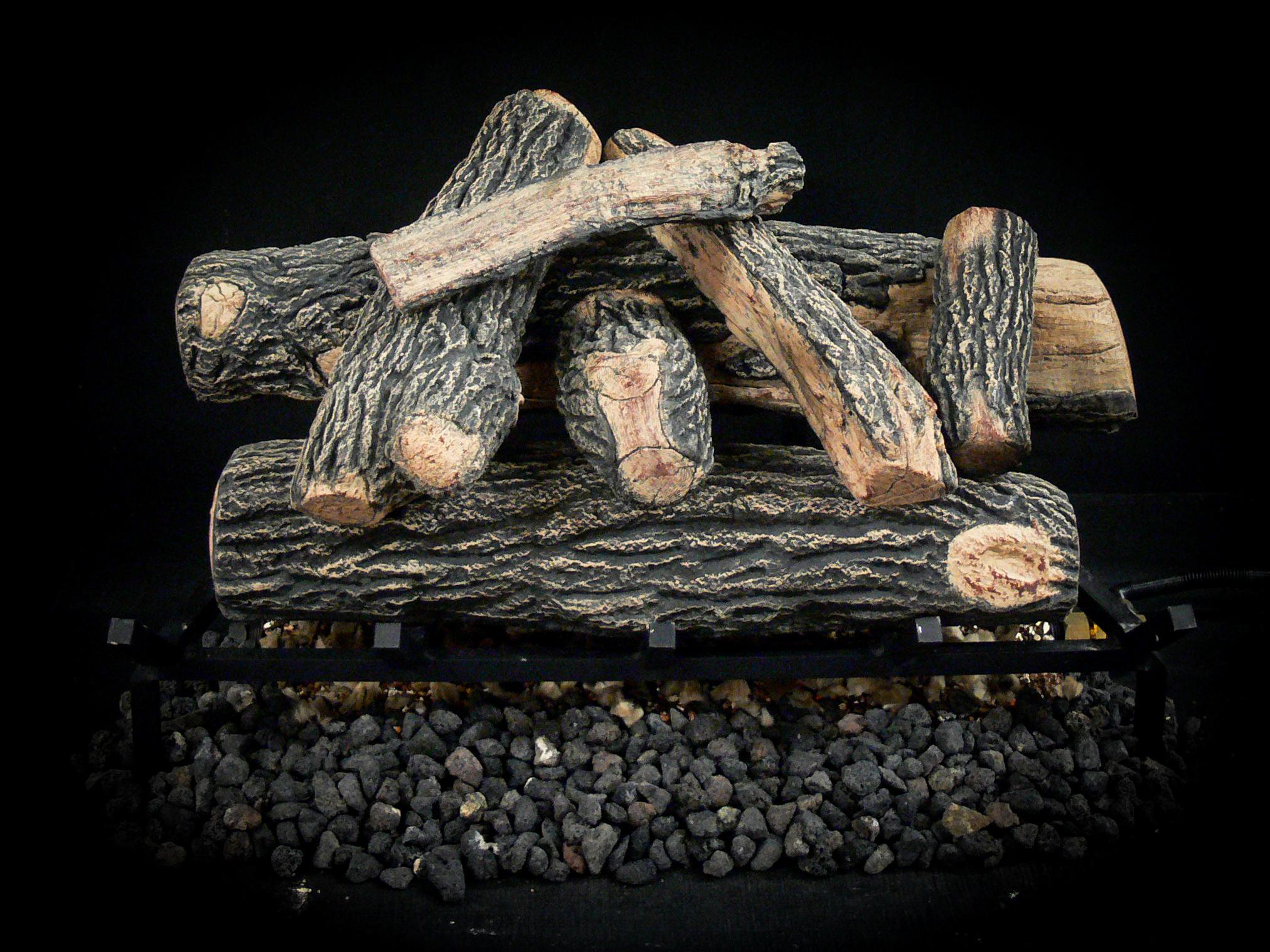 Dreffco Great Northwest Vented Natural Gas Propane Fireplace Logs