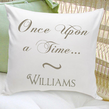 Personalized Gift Couples and Love Cotton Throw Pillow