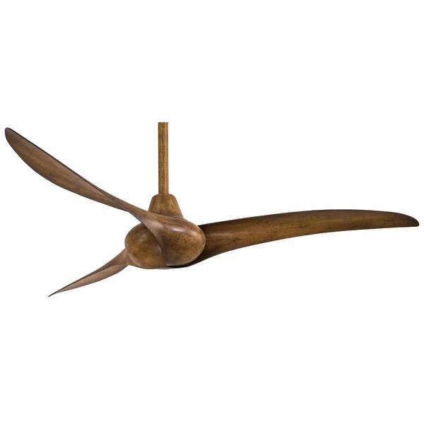 52 Wave 3-Blade Ceiling Fan with Handheld Remote by Minka Aire