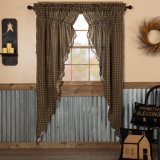 Check Plaid Ivory And Cream Curtains Drapes You Ll Love In