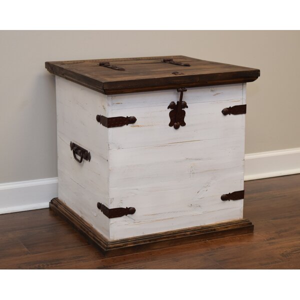 Cargo End Table With Storage By Gracie Oaks