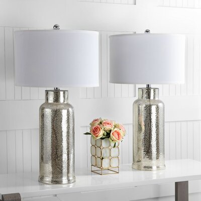 mirrored table lamp set