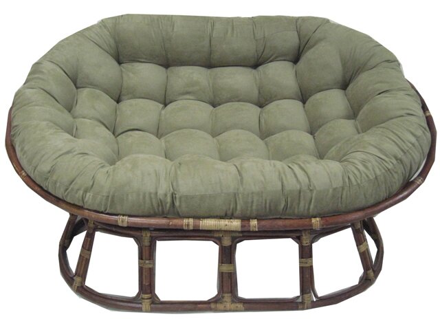 Bay Isle Home Papasan Premium Indoor Lounge Chair Cushion