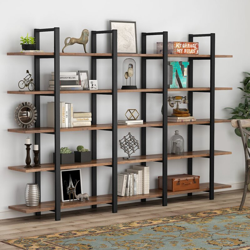 Creatice Industrial Style Bookcase 
