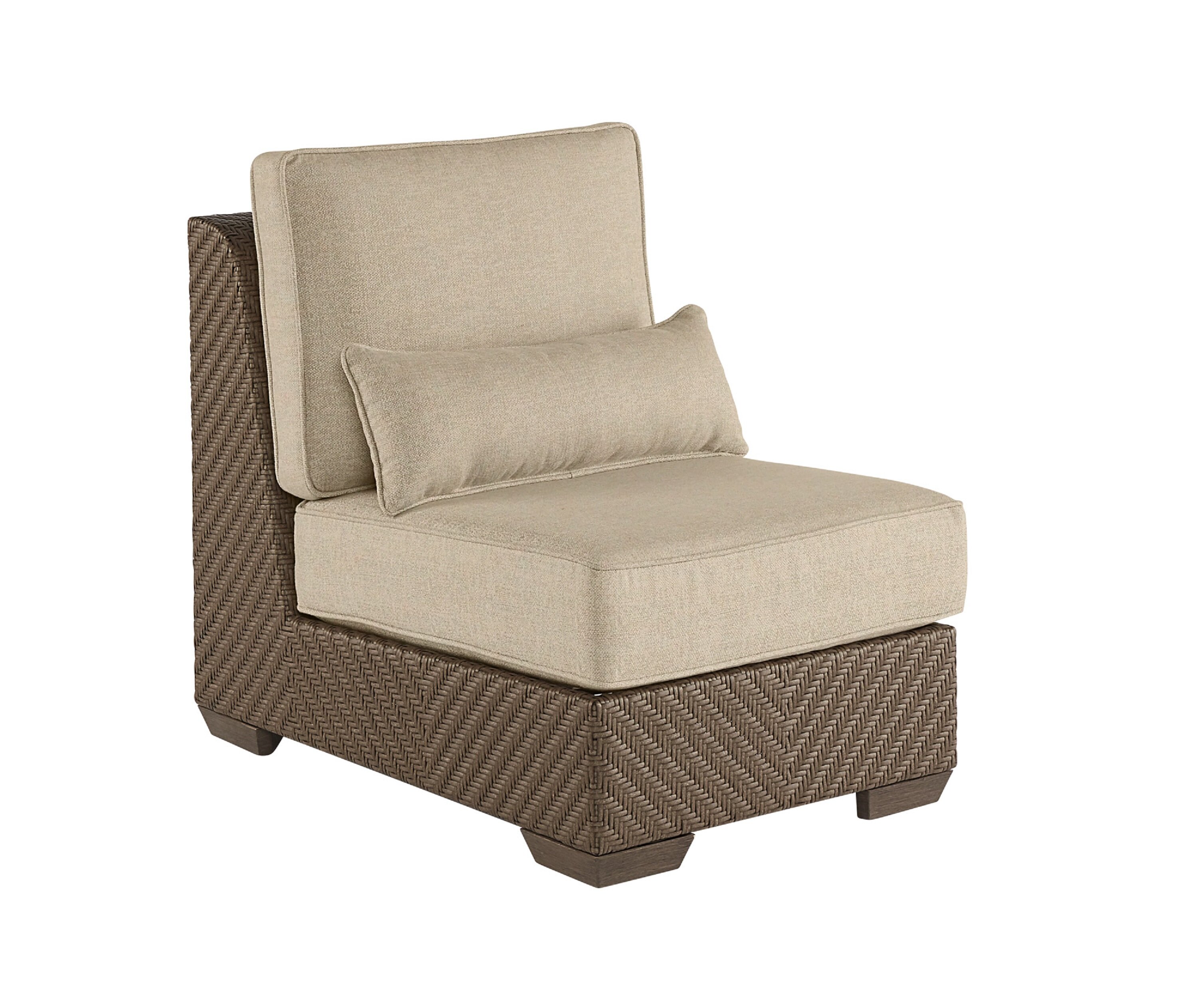 Gracie Oaks Astrid Wicker Patio Chair With Cushion Wayfair