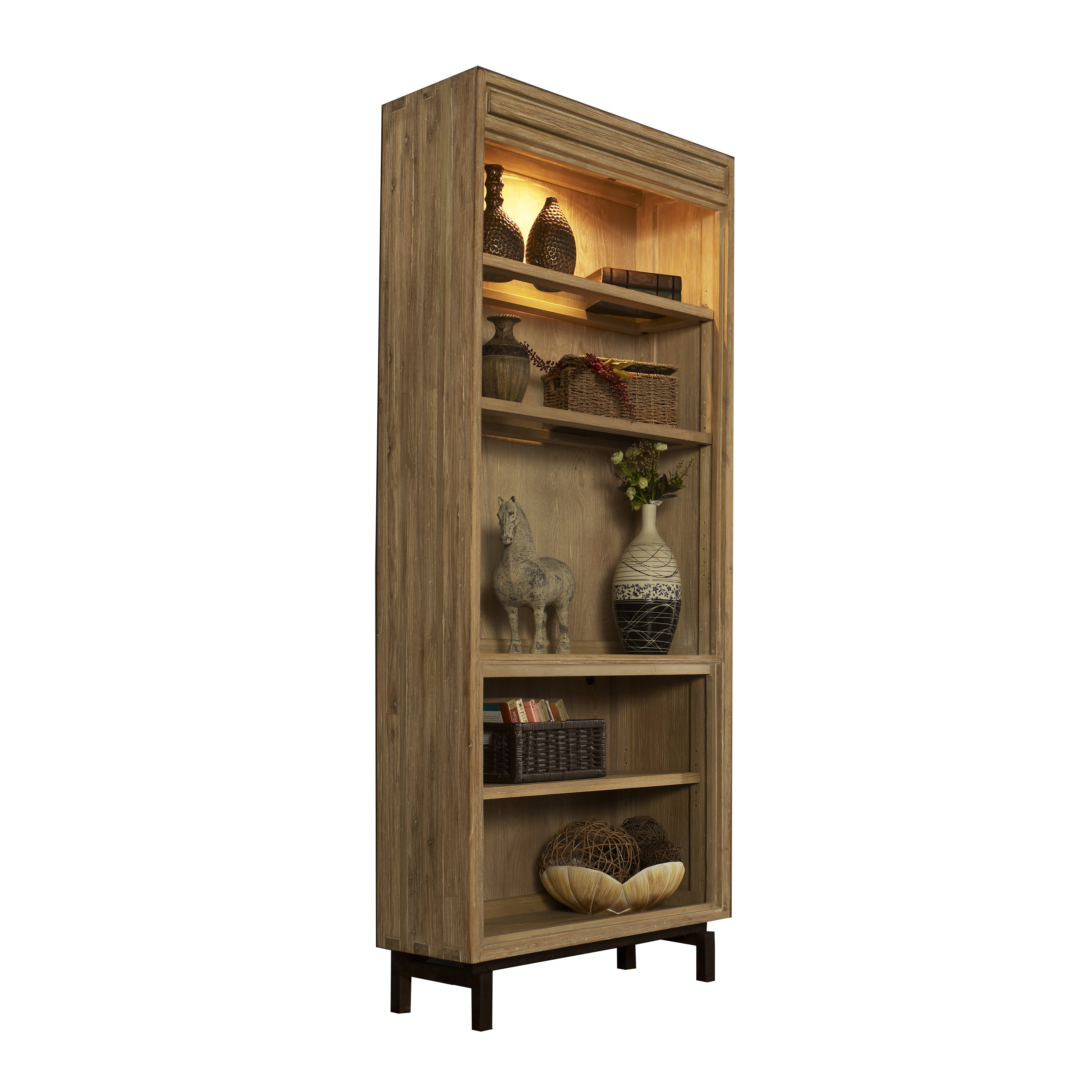 Fairfax Home Collections Blair Standard Bookcase Wayfair