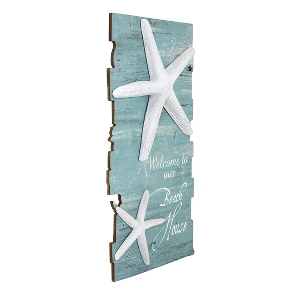Beach House Starfish Wall Décor by Rosecliff Heights