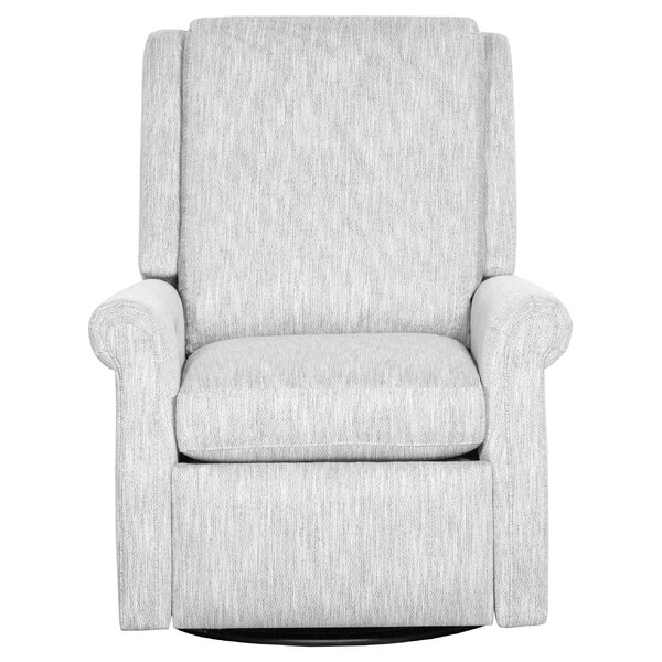 Roll Leather Manual Recliner By Fairfield Chair