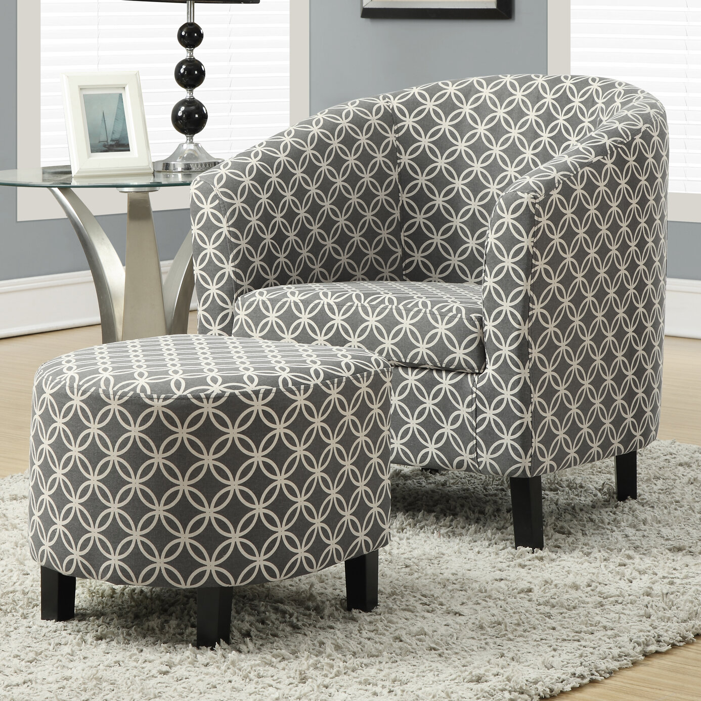 Ottoman Included Small Accent Chairs Youll Love In 2021 Wayfair