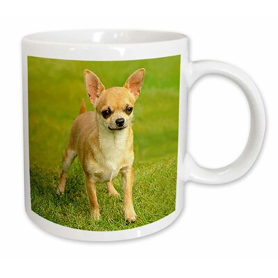 Chihuahua Coffee Mug East Urban Home Color: White, Capacity: 15 oz.