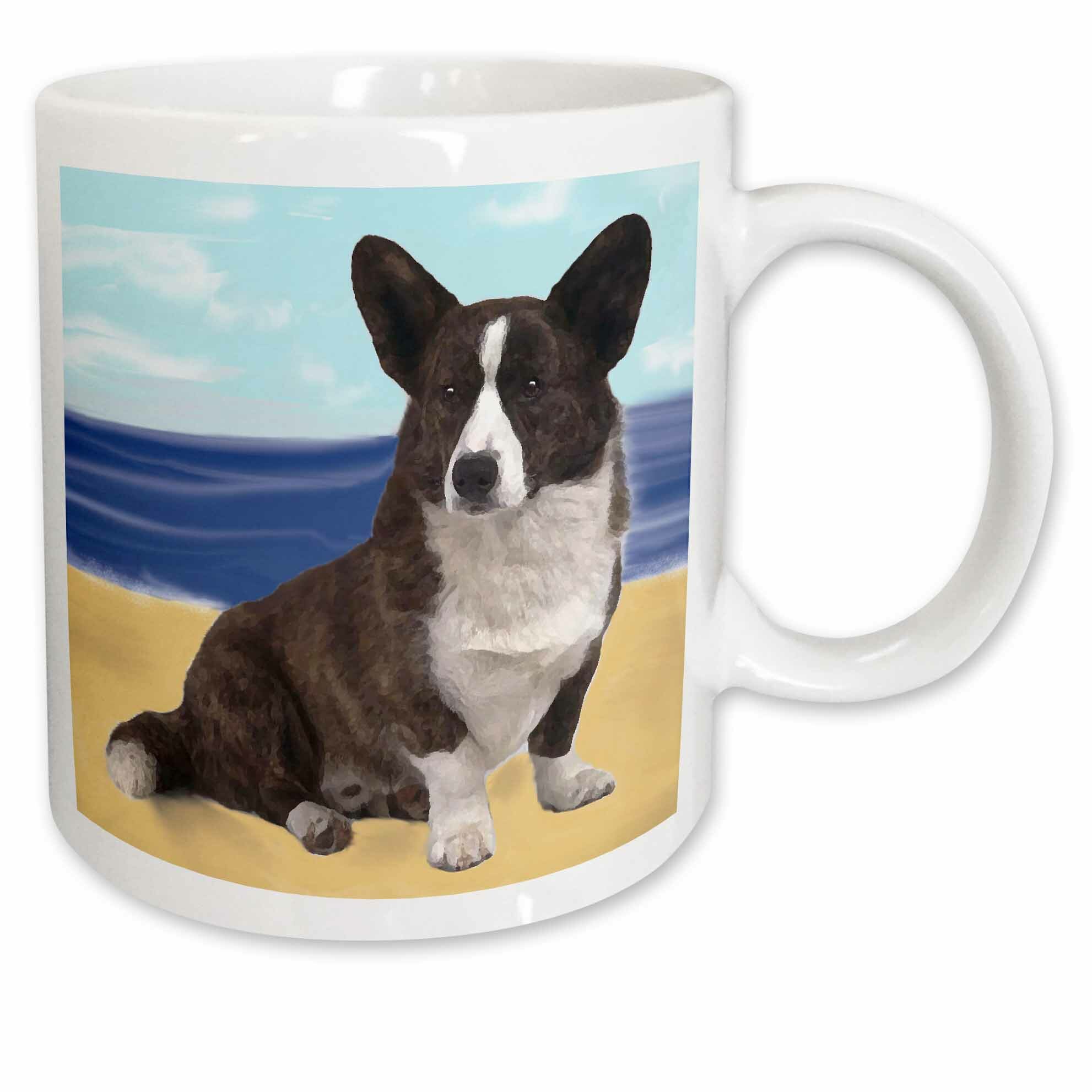 Corgi White Coffee Mug Welsh Corgi Mug Corgi Coffee Mug Corgi Dog Mug Corgi Lyakhov Collectibles