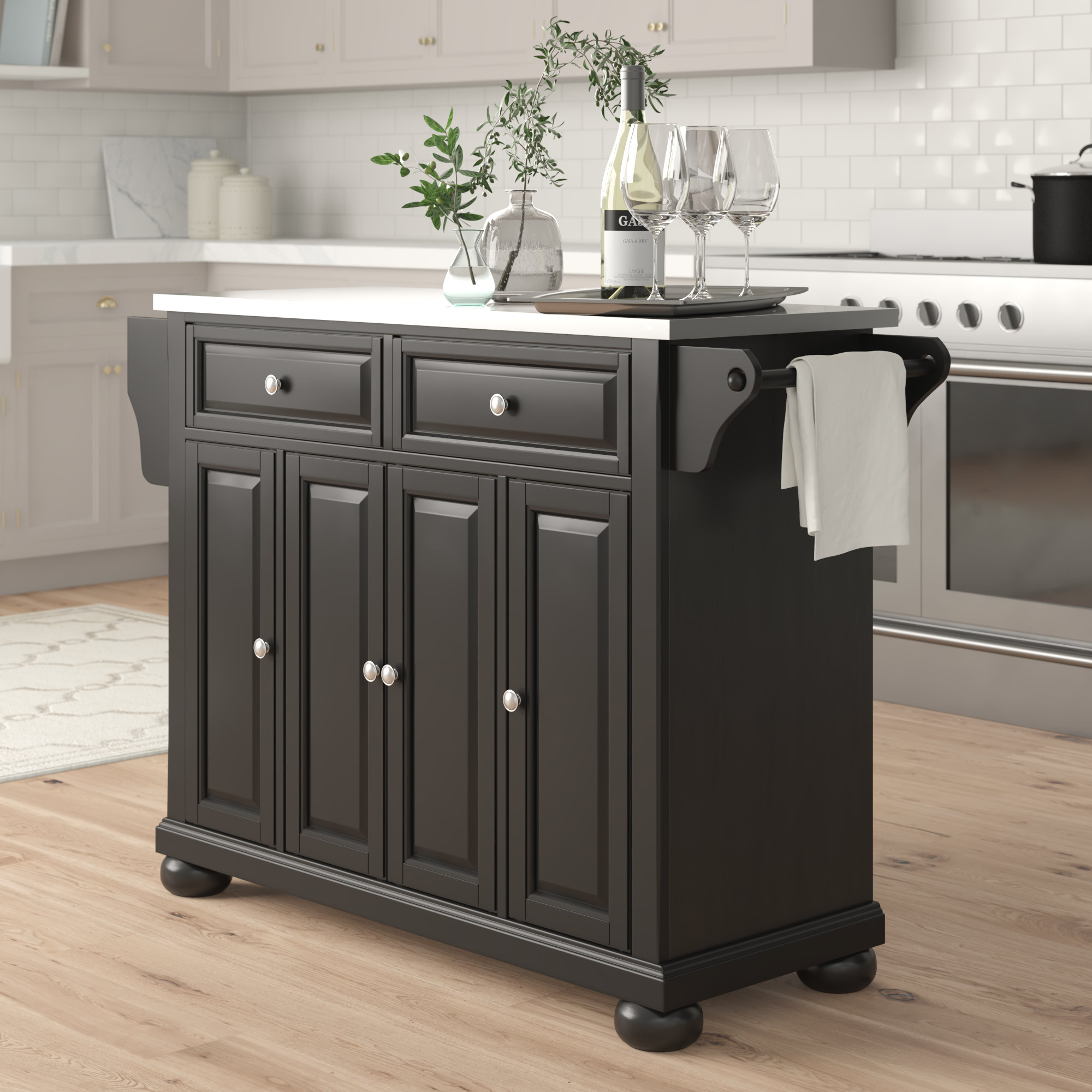 Coastal Kitchen Islands Carts You Ll Love In 2020 Wayfair