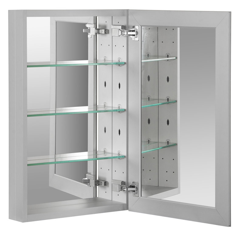 Hazelwood Home 23" x 30" Recessed or Surface Mount Medicine