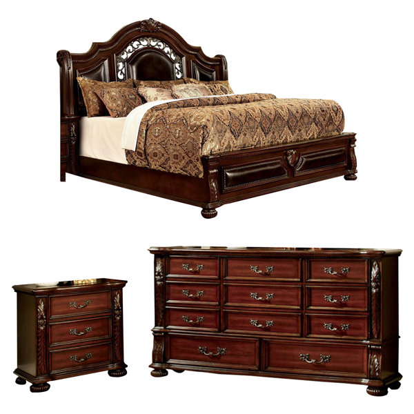 Great price Claudia California King Sleigh Configurable Bedroom Set By Astoria Grand Cheap