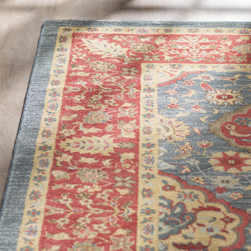 Pennypacker Red Blue Area Rug Reviews Birch Lane Pennypacker Red Blue Area Rug
