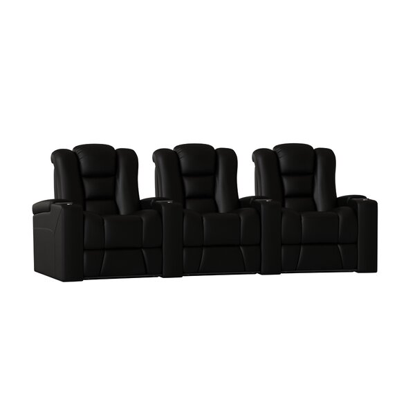 Home Theater Row Curved Seating (Row Of 3) By Latitude Run