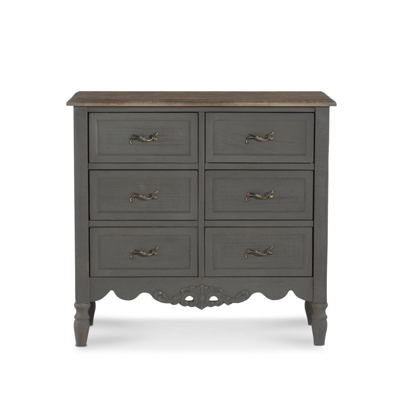 Ophelia Co Angustain 6 Drawer Accent Chest Reviews Wayfair