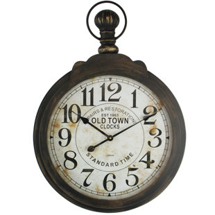 Review 19.5 Wall Clock by Astoria Grand