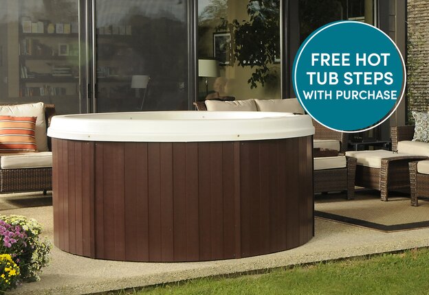 Get a FREE $130 Steps When You Buy a Hot Tub