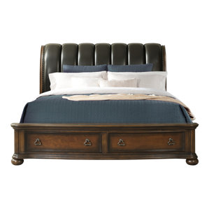 Alvina Upholstered Sleigh Headboard by Astoria Grand