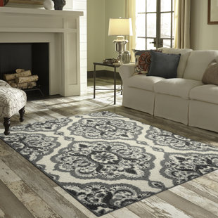 5x7 Non Skid Area Rugs Wayfair Hertel Gray Area Rug