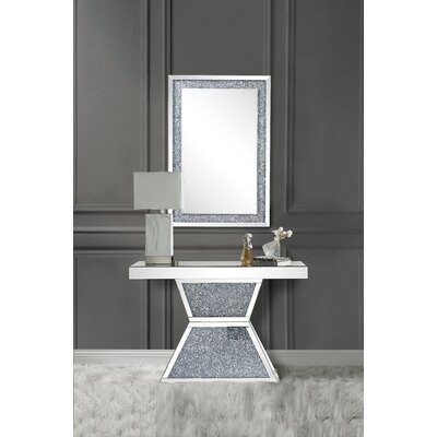 Andrew Home Studio Holley Console Table And Mirror