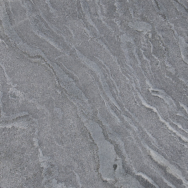 16 x 16 Natural Stone Field Tile in Polished Ostrich Grey by MSI