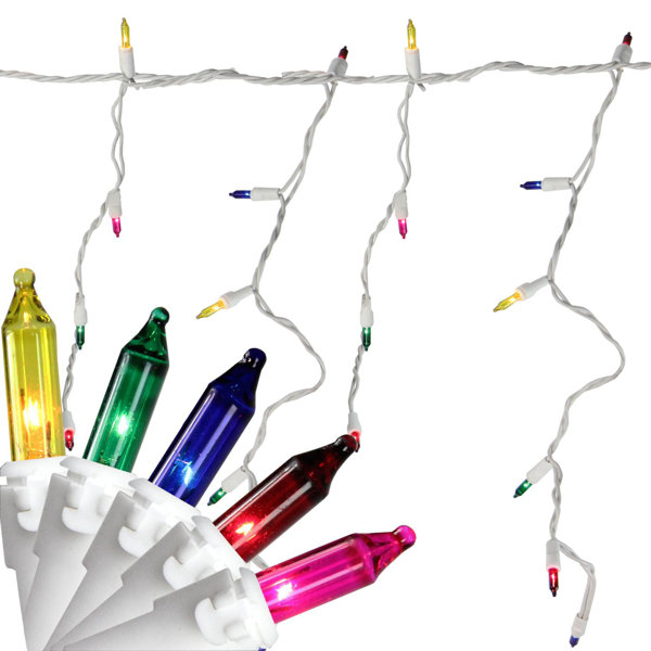 Mini Christmas 150 Light Icicle Light by The Holiday Aisle