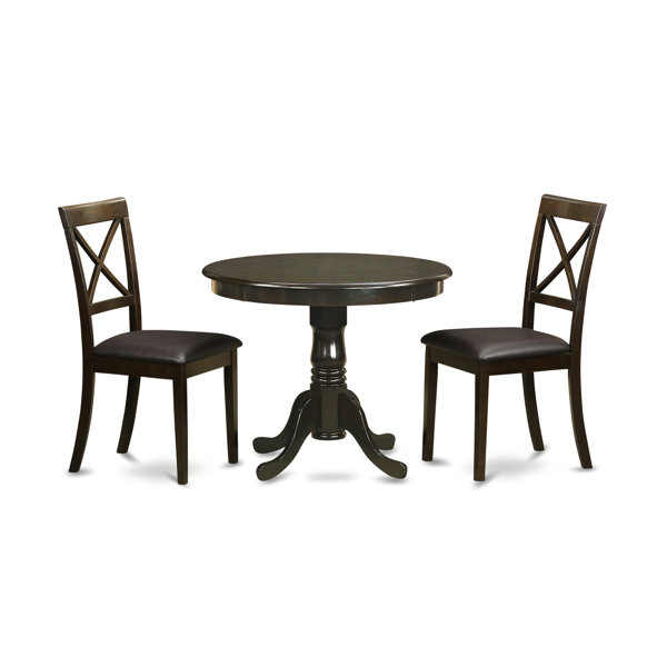3 Piece Dining Set By East West Furniture 2019 Sale
