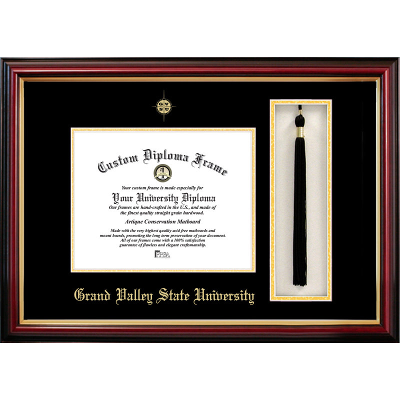 Campus Images Ncaa Grand Valley State Lakers Tassel Box And Diploma Frame Wayfair