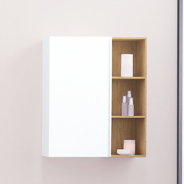 Free 9.06 W x 31.5 H Wall Mounted Cabinet by Ronbow