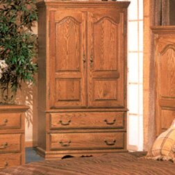 Country Heirloom Large TV Armoire By Bebe Furniture