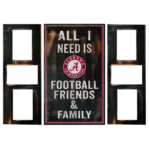 3 Piece NCAA All I Need Picture Frame Set by Fan Creations