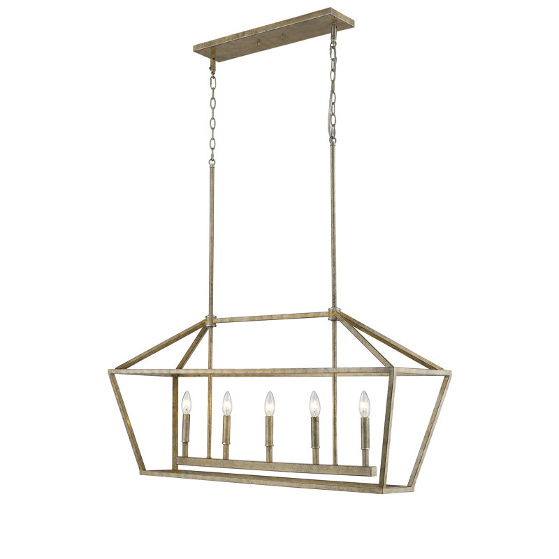 Laurel Foundry Modern Farmhouse Freemont 5 Light Kitchen Island Freemont 5 Light Kitchen Island