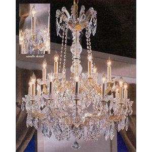 Alvarado 18-Light Glam Crystal Chandelier