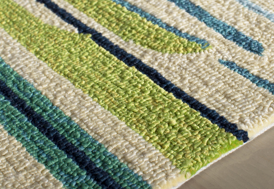 Outdoor Rugs Blue Green Sevenstonesinc Laude Run Angelina Hand Hooked Polypropylene Blue Green Outdoor Mad Mats Mixed Area Rug