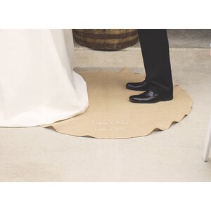 Personalized Keepsake Wedding Vow Rug