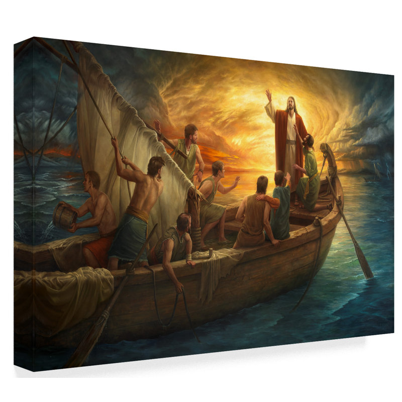 Trademark Art From Fear To Faith Acrylic Painting Print On