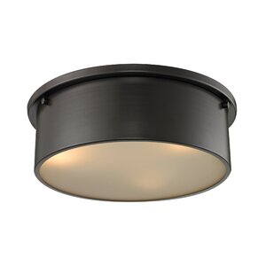 Simpson 3-Light Flush Mount