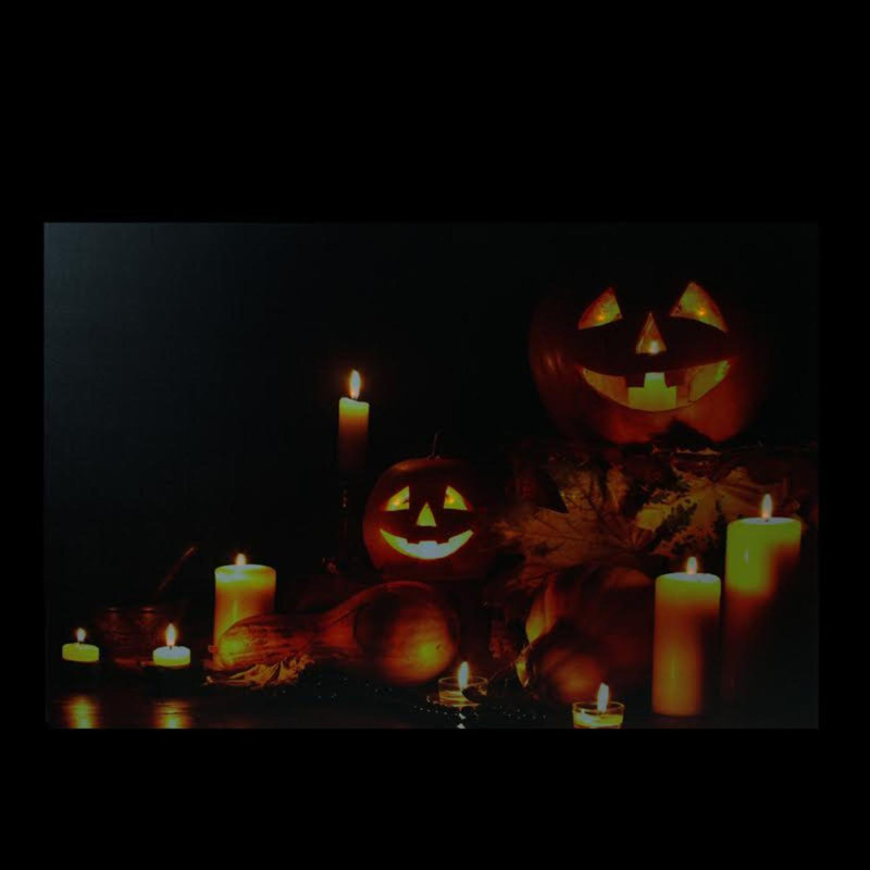 The Holiday Aisle Led Lighted Halloween Jack O Lanterns Fall