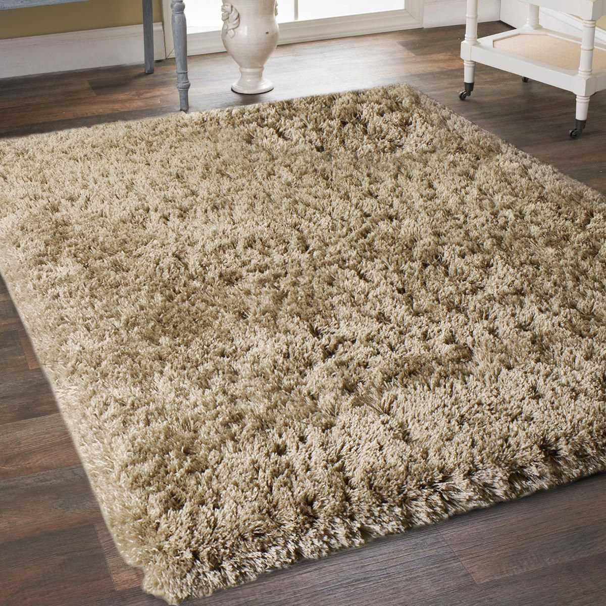 Ivy Bronx Seaham Soft Thick Plush Cozy Handmade Beige Area Ivy Bronx Seaham Soft Thick Plush Cozy