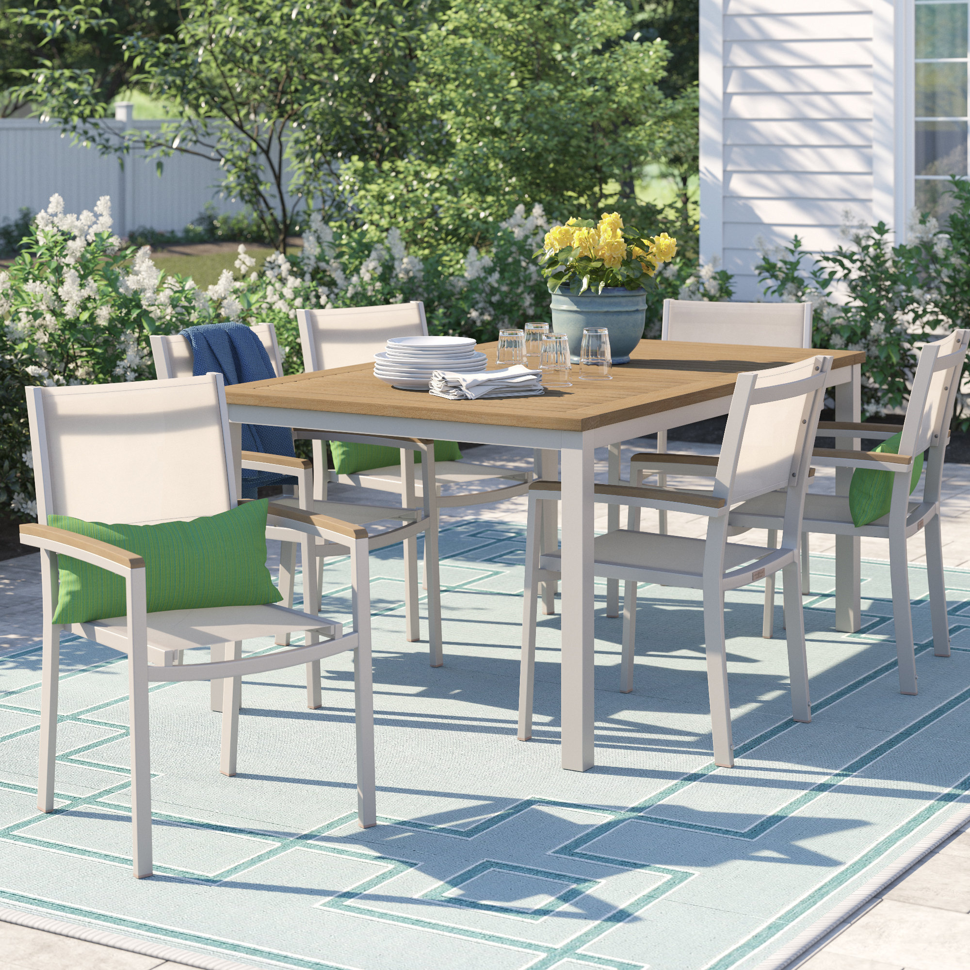Caspian 6 Piece Dining Set 2024 www.alhudapk