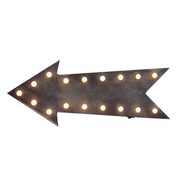 Lighted Arrow LED Marquee Sign by Wing Tai Trading