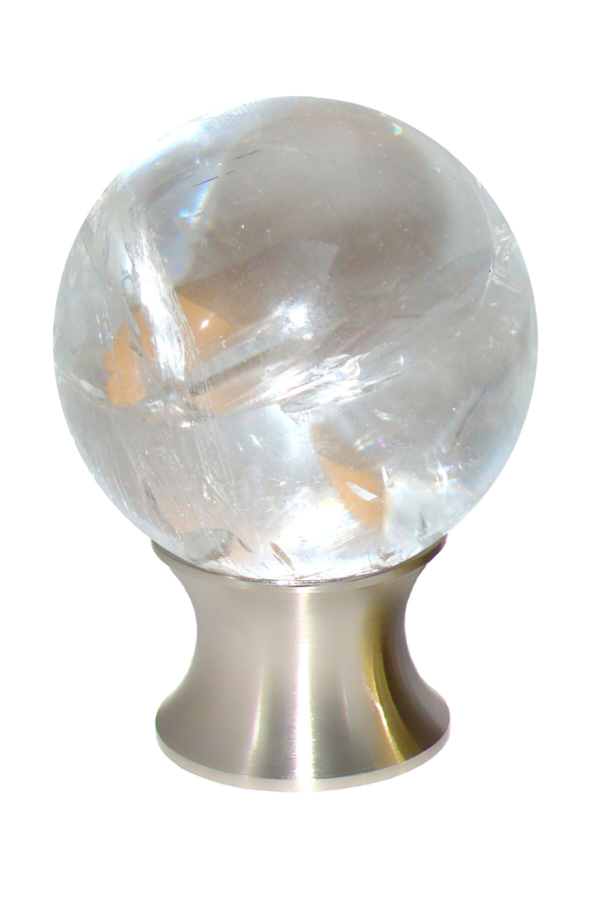 Myterra Gemstone Hardware Crystal Quartz Cabinet Round Knob Wayfair