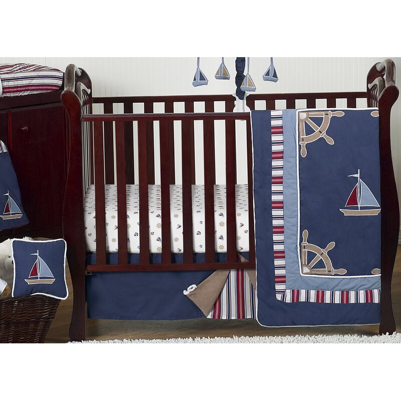 nautical crib sheets