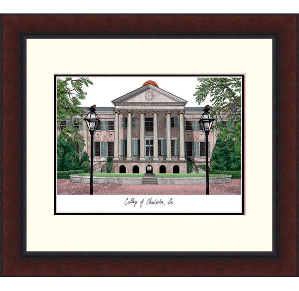 Legacy Alumnus Lithograph Picture Frame by Campus Images