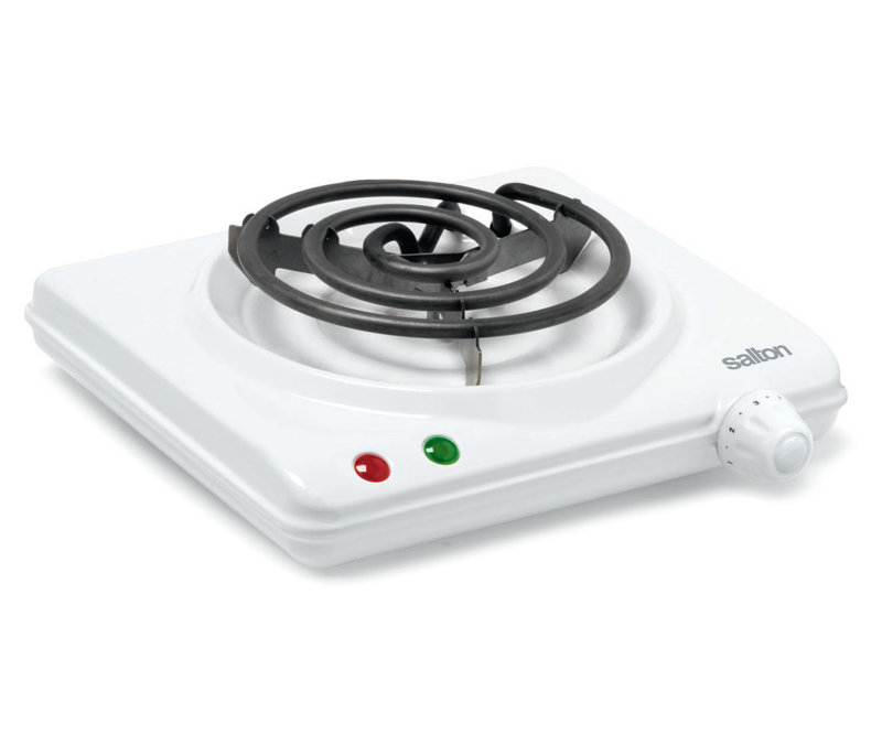 Salton Portable 9 Electric Cooktop With 1 Burner Wayfair